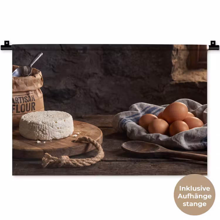 Wandtuch - Mehl – Eier – Essen — 8
