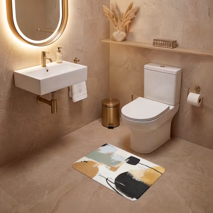 WC Vorleger - Farbe - Abstrakt - Farben — 4