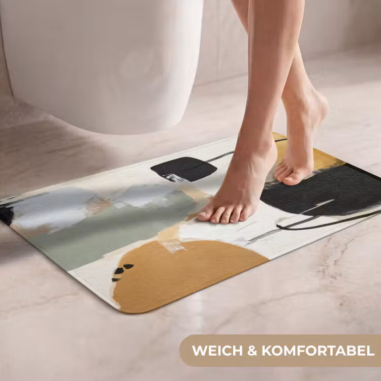 WC Vorleger - Farbe - Abstrakt - Farben — 7