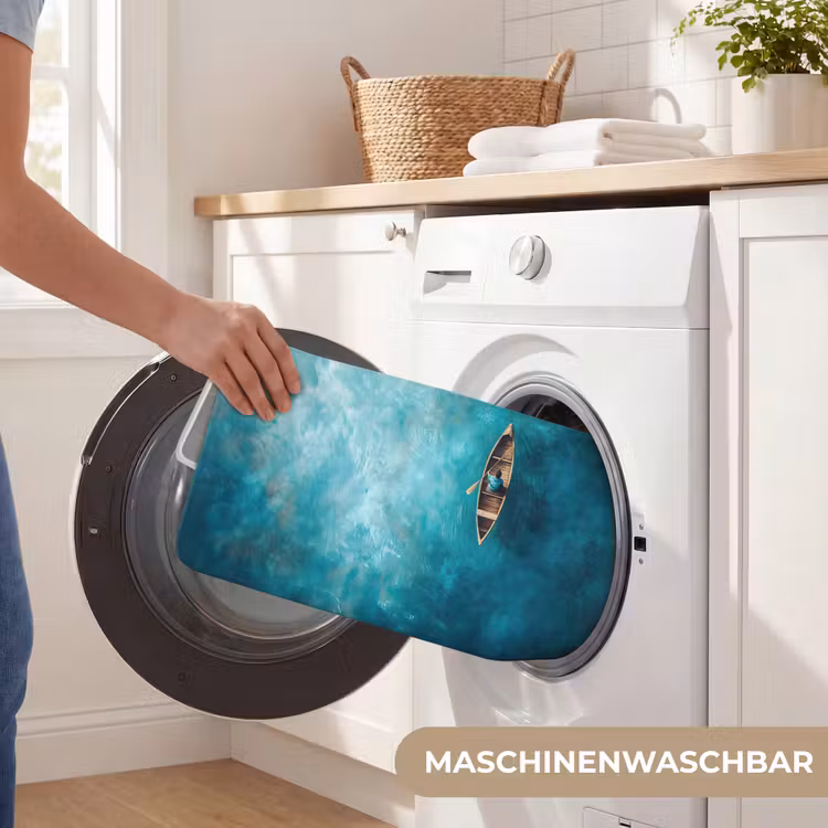 WC Vorleger - Boot - Wasser - Blau — 5