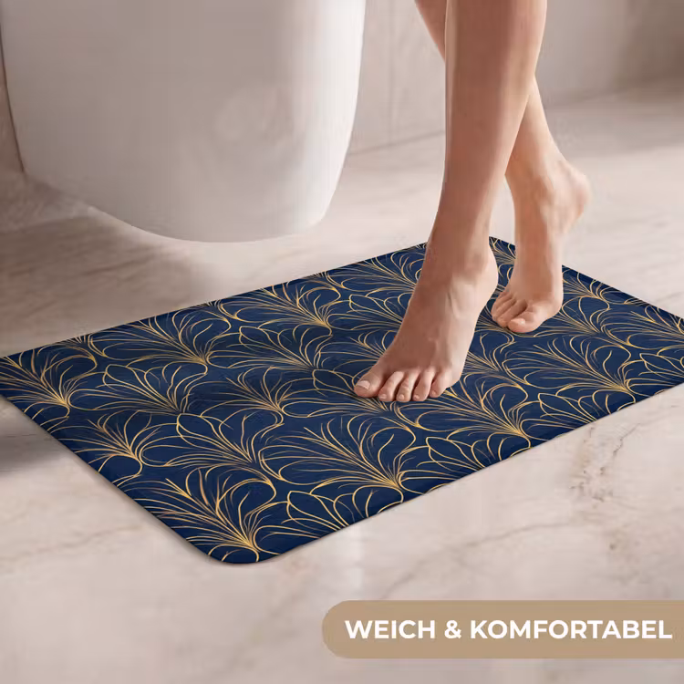 WC Vorleger - Deco - Ventilator - Blau — 7