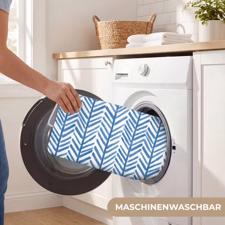 WC Vorleger - Muster - Gestreift - Blau — 5