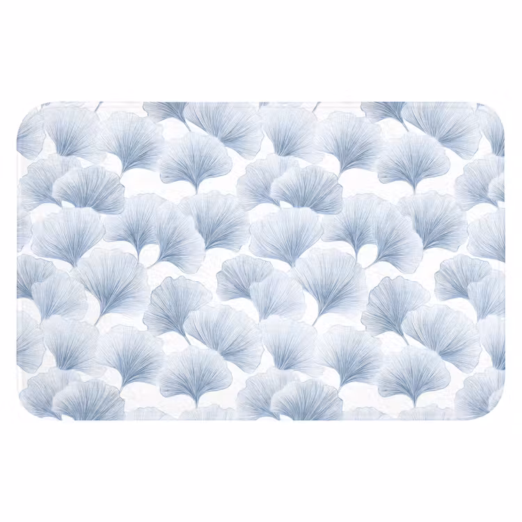 WC Vorleger - Ventilator - Modern - Blau — 1