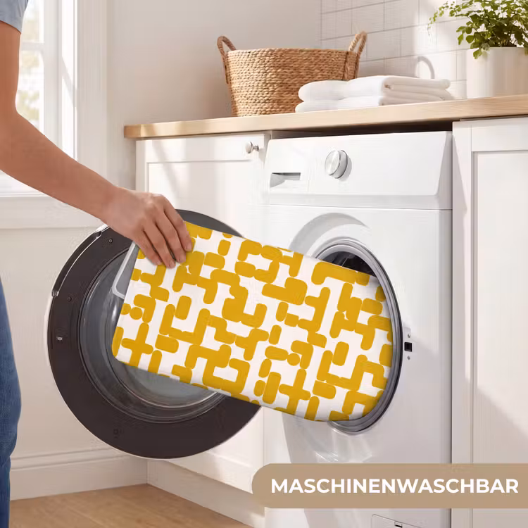 WC Vorleger - Gelb - Beige - Muster — 5