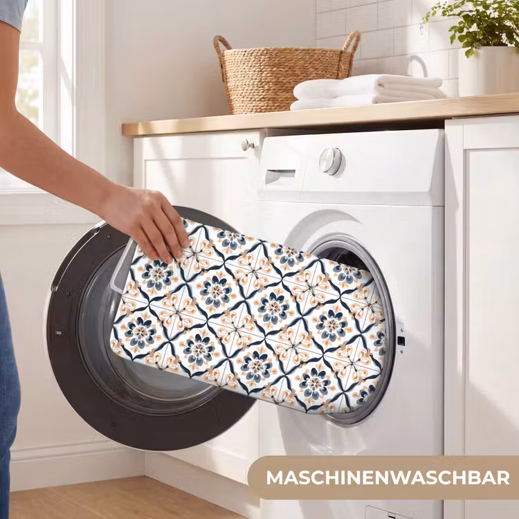 WC Vorleger - Blattform - Muster - Farbenfroh — 5