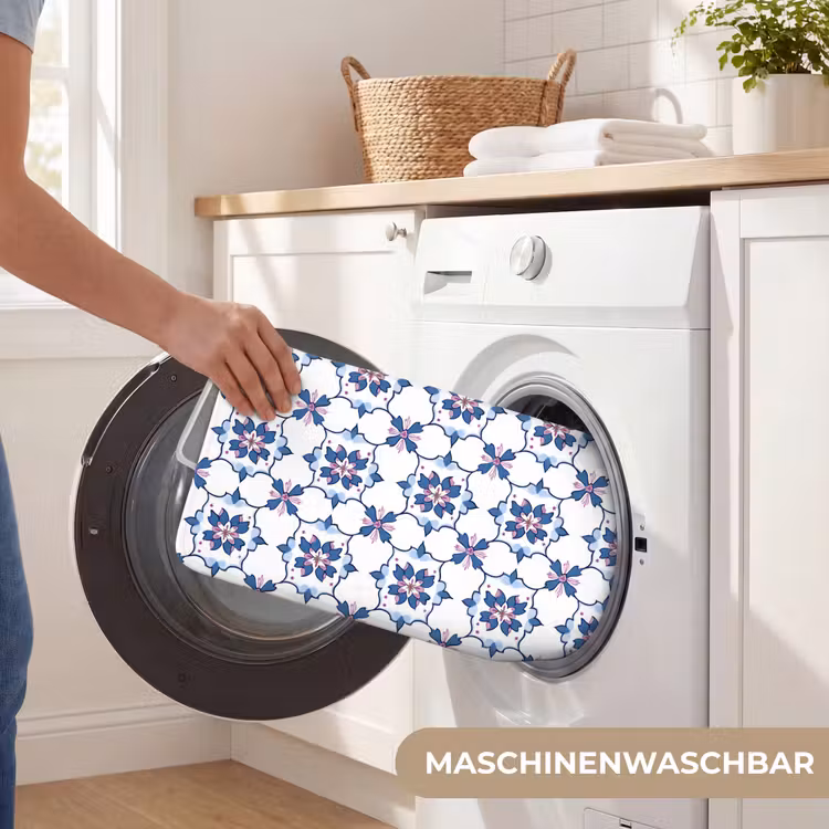 WC Vorleger - Modern - Muster - Blau - Rosa — 5