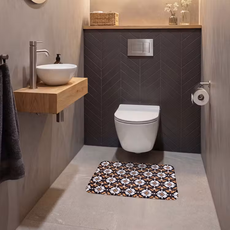 WC Vorleger - Traditionell - Elementar - Farbenfroh — 2