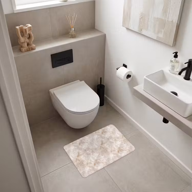 WC Vorleger - Marmor - Muster - Klassisch — 6