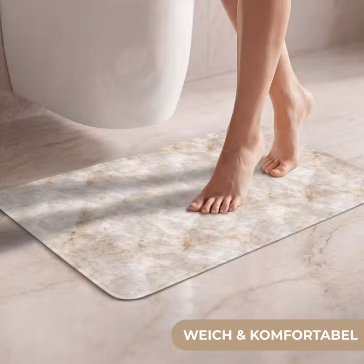 WC Vorleger - Marmor - Muster - Klassisch — 7