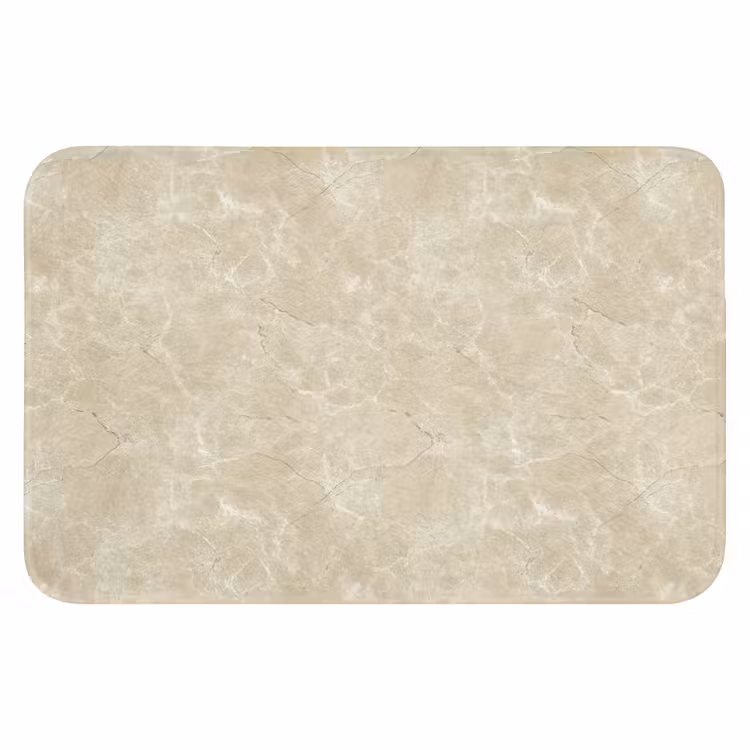 WC Vorleger - Hellbeige - Marmor - Diffusionsäderung — 1