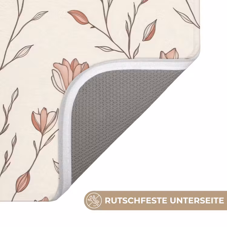 WC Vorleger - Muster - Klassisch - Rosa — 3