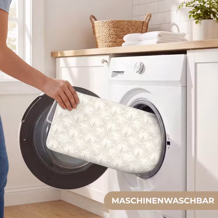 WC Vorleger - Muster - Blumen - Beige — 5