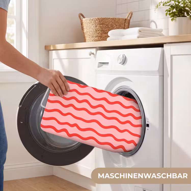 WC Vorleger - Verspielt - Muster - Rot — 5