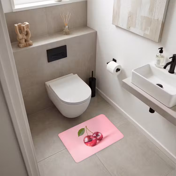 WC Vorleger - Disco - Kirsche - Rosa — 6