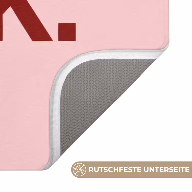 WC Vorleger - Statement - Kraftvoll - Rosa — 3