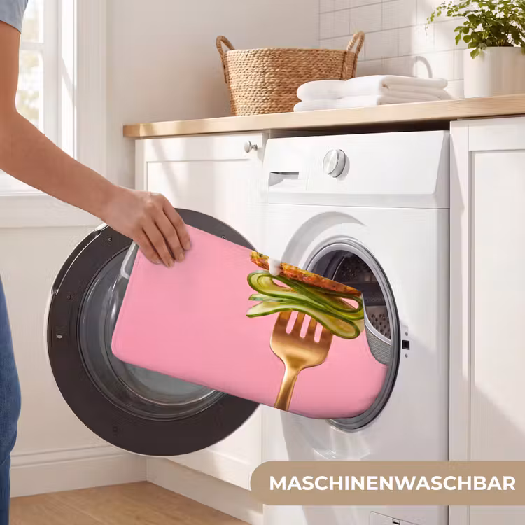 WC Vorleger - Essen – Gabel – Rosa — 7