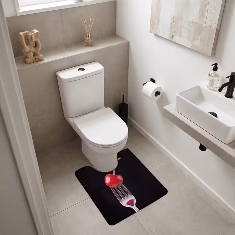 WC Vorleger - Rote Kirsche – Gabel — 6