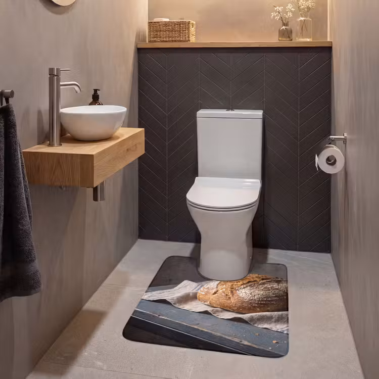 WC Vorleger - Brot – Rustikal – Essen — 2
