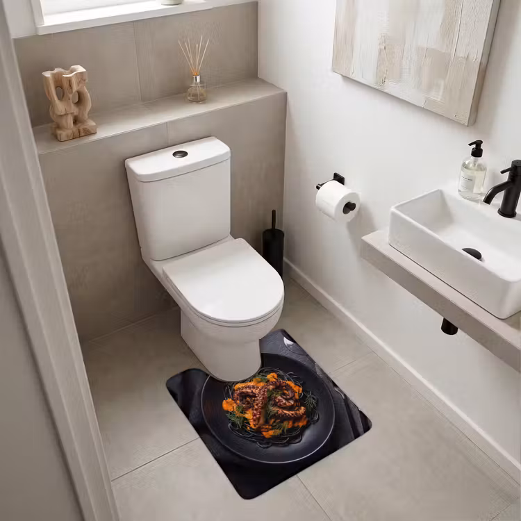 WC Vorleger - Essen – Octopus – Modern — 6
