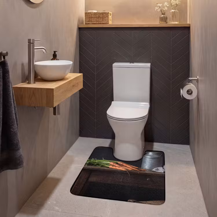 WC Vorleger - Gemüse – Rustikal – Stillleben — 2