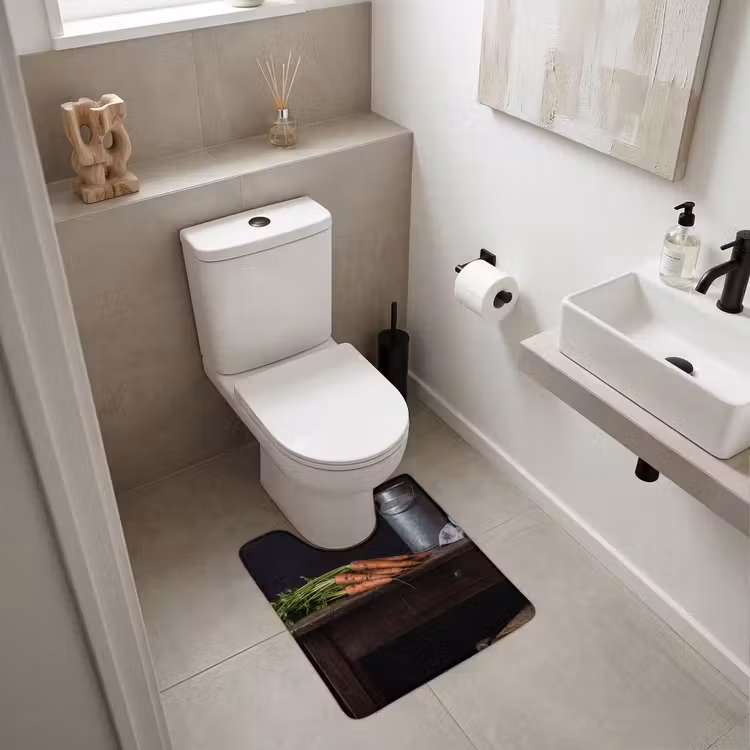 WC Vorleger - Gemüse – Rustikal – Stillleben — 6