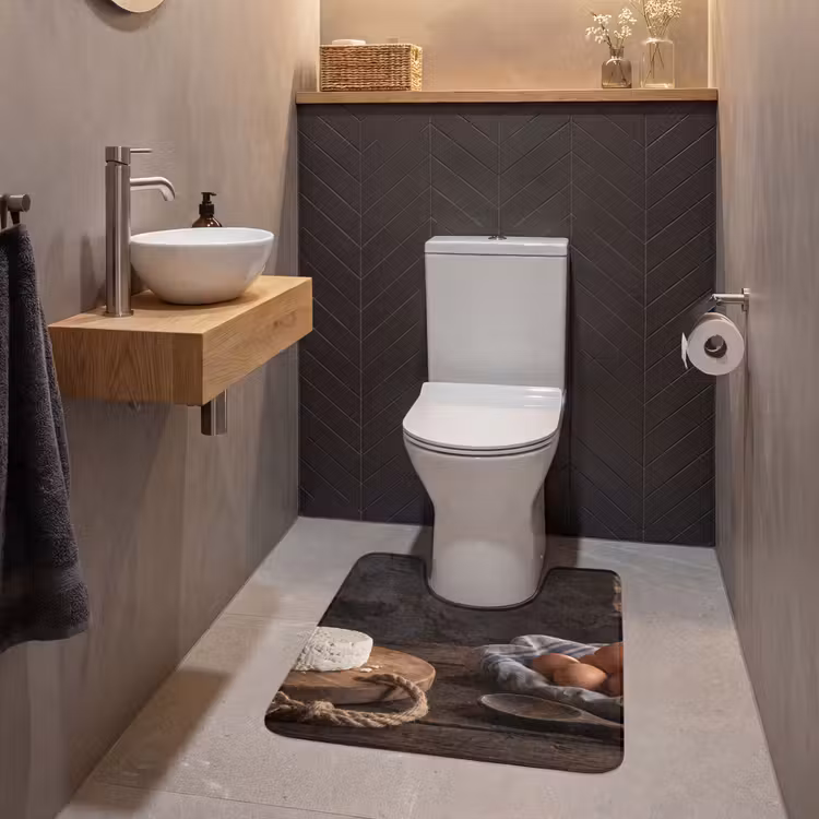 WC Vorleger - Mehl – Eier – Essen — 2