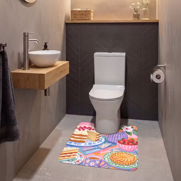 WC Vorleger - Gebäck – Bunt – Essen — 2