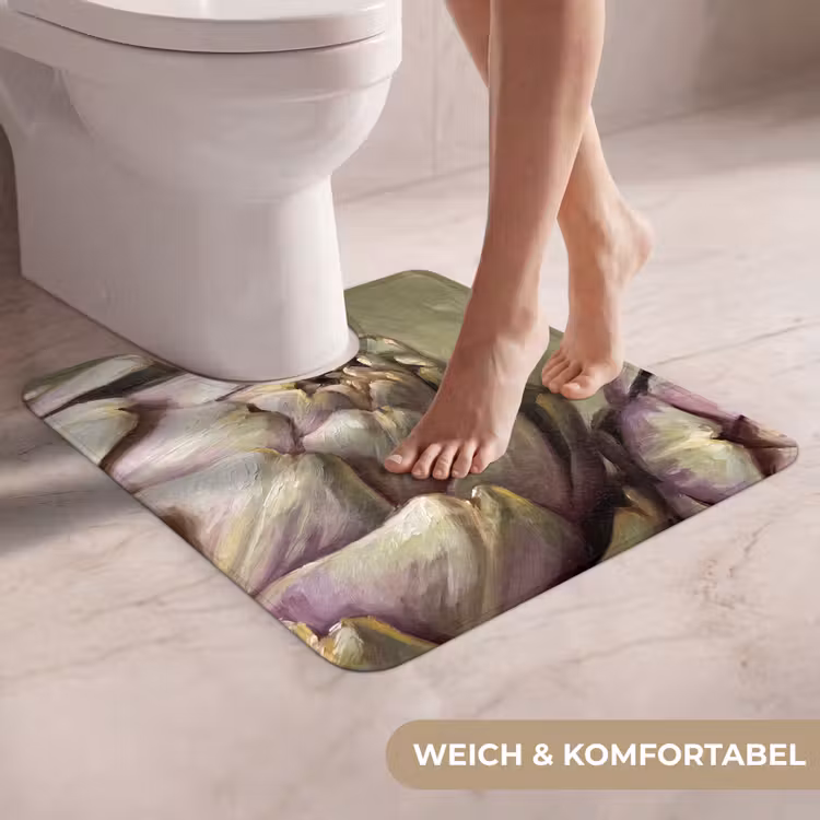 WC Vorleger - Gemüse – Stillleben – Gemälde — 5