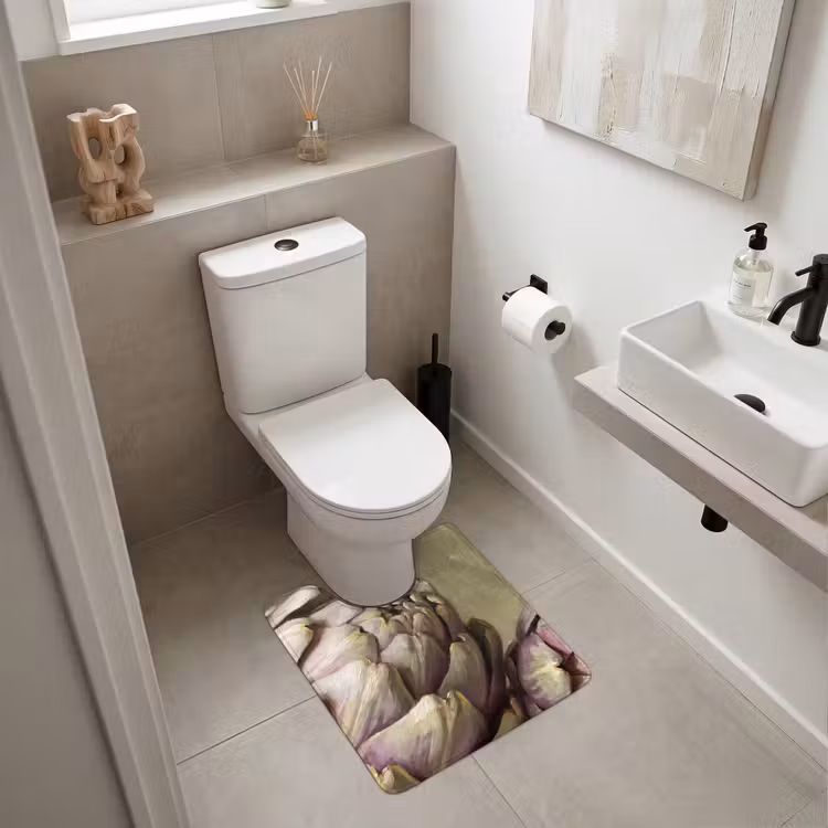 WC Vorleger - Gemüse – Stillleben – Gemälde — 6