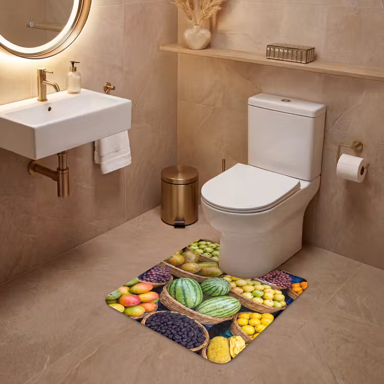 WC Vorleger - Obst – Markt – Bunt — 4
