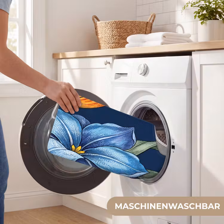 WC Vorleger - Blumen – Botanik – Muster — 7