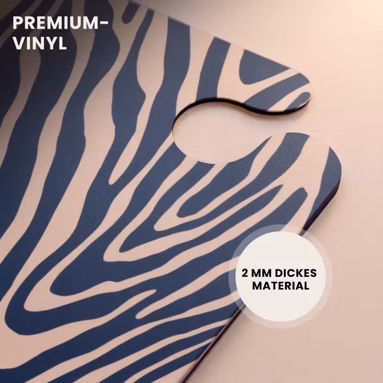 CaseSwap - Zebra - Muster - Blau - Beige — 6
