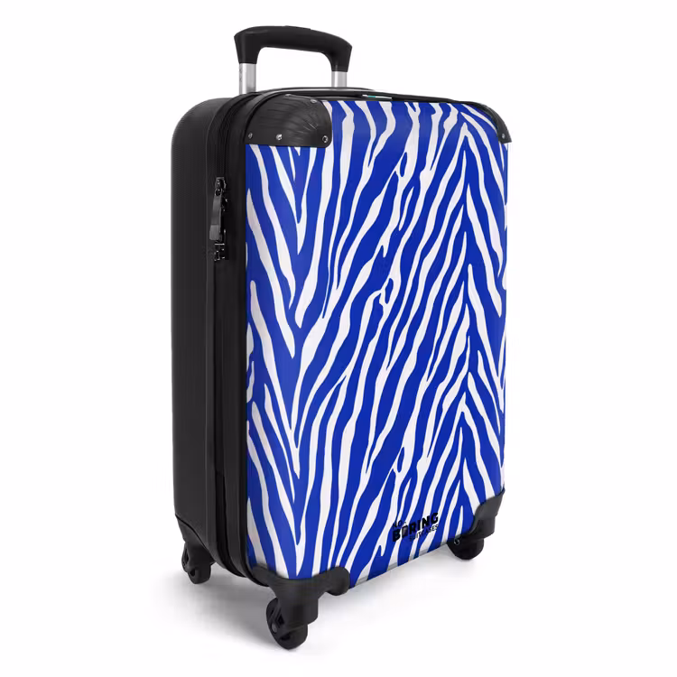 CaseSwap - Zebra - Muster - Kobalt - Blau — 2