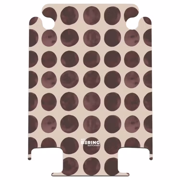 CaseSwap - Polka dots - Muster - Braun — 1