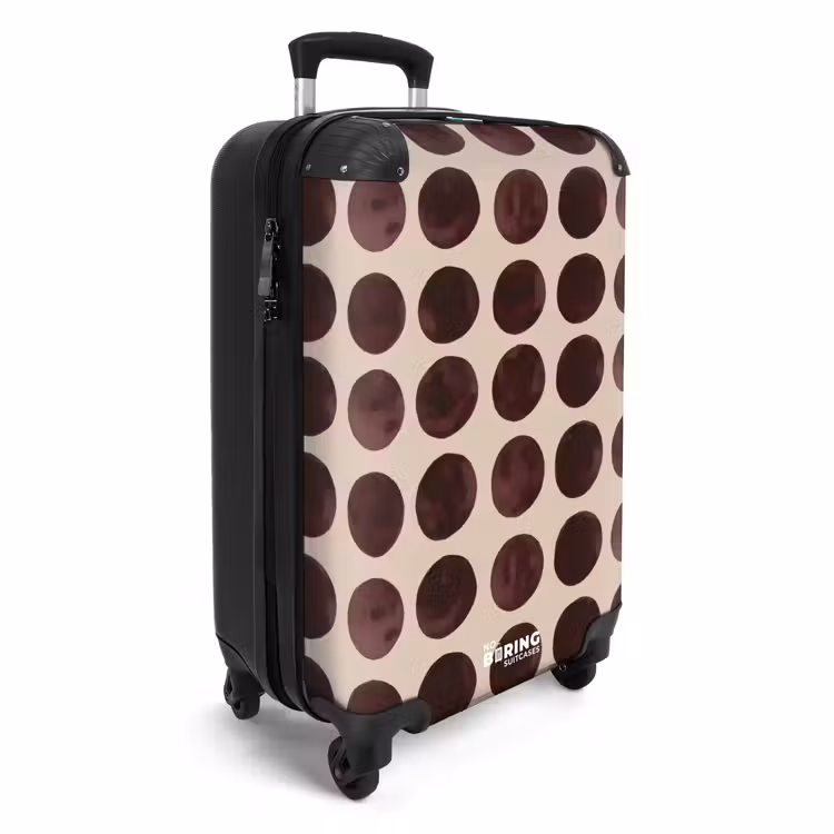 CaseSwap - Polka dots - Muster - Braun — 2