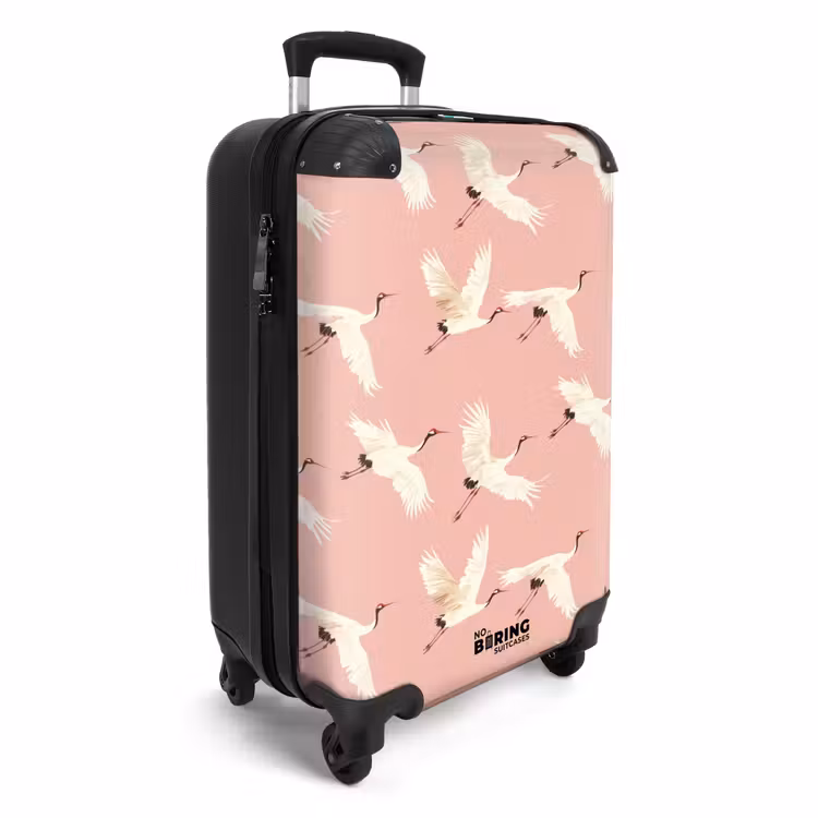CaseSwap - Modern - Kraniche - Rosa — 2