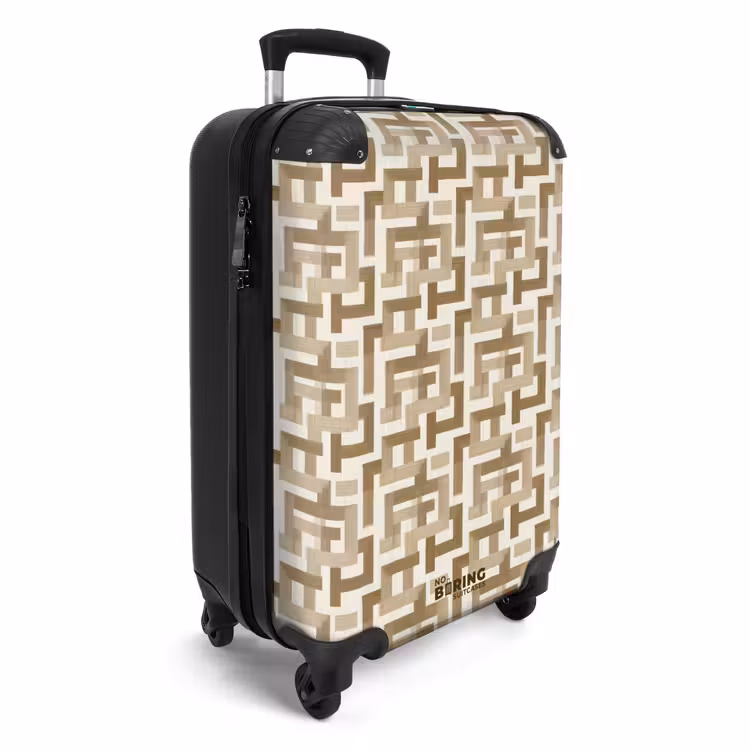 CaseSwap - Geometrisch - Retro - Braun — 2