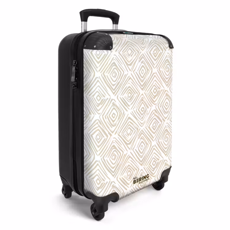 CaseSwap - Abstrakt - Kariert - Beige — 2