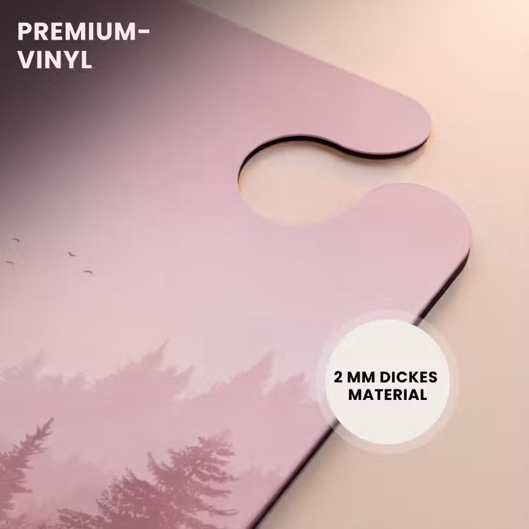 CaseSwap - Landschaft - Neblig - Rosa — 6