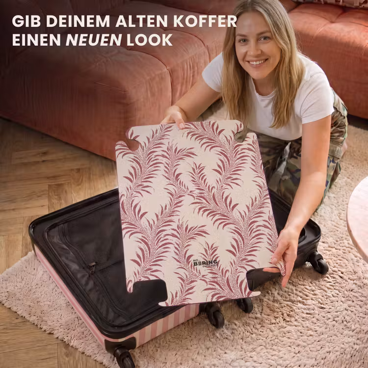 CaseSwap - Blätter – Leinen – Rot — 3