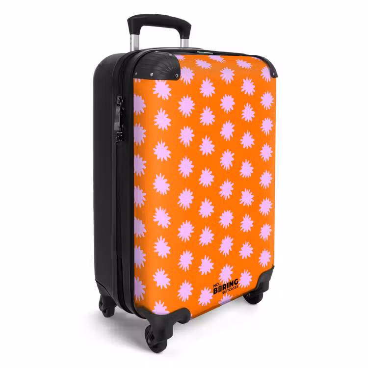 CaseSwap - Retro – Blumen – Orange — 2