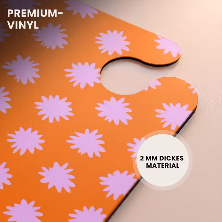 CaseSwap - Retro – Blumen – Orange — 6