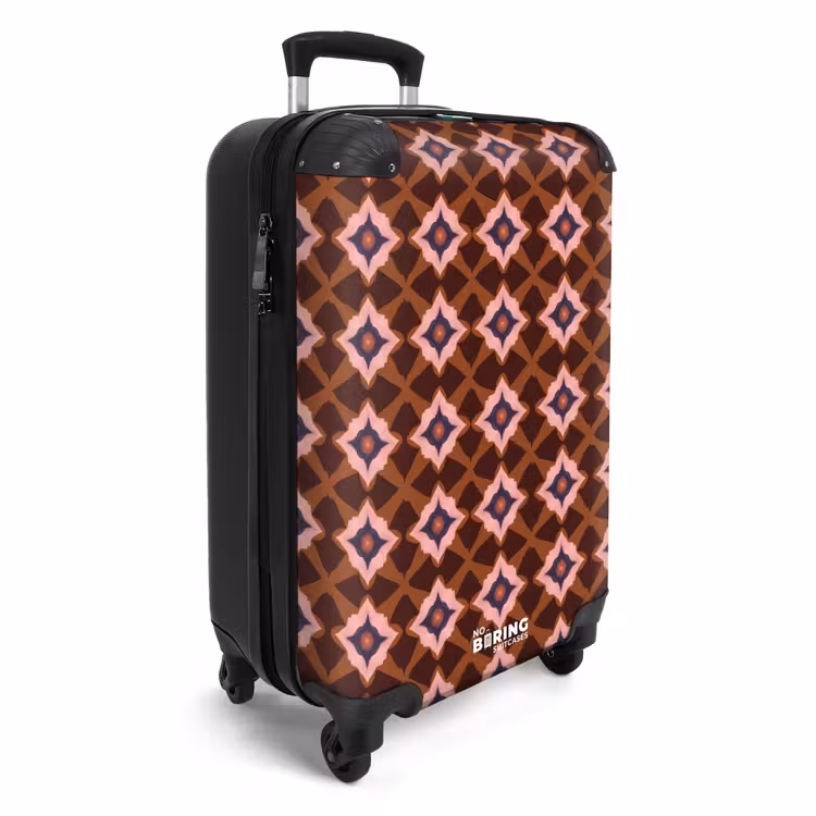 CaseSwap - Geometrisch – Anmutig – Braun — 2
