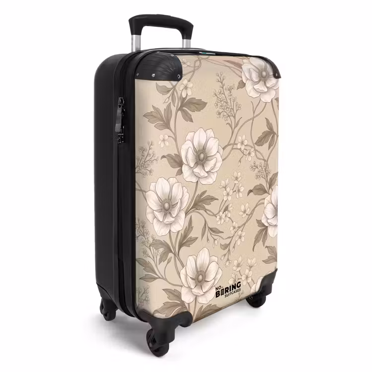 CaseSwap - Blumen – Muster – Beige — 2