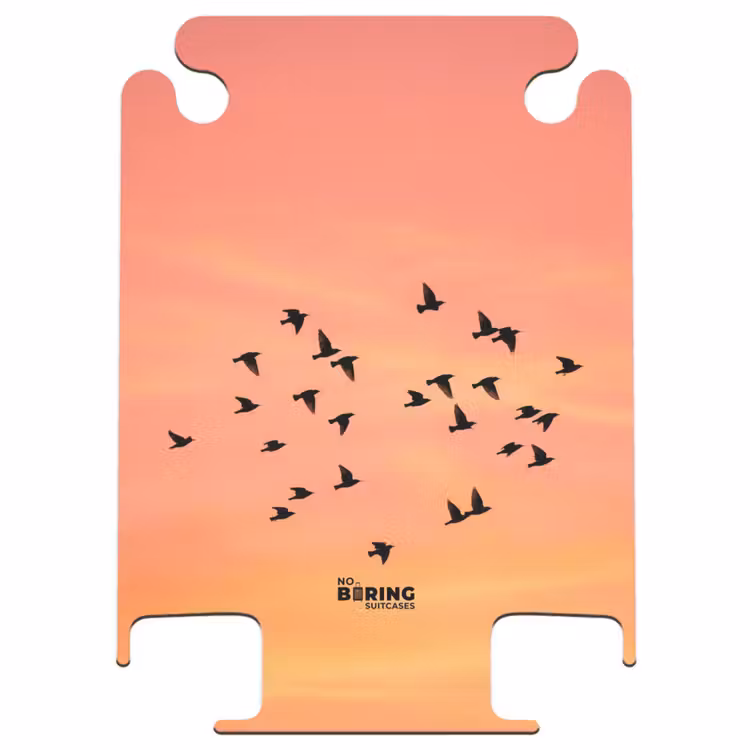 CaseSwap - Schwarm – Vögel – Orange — 1