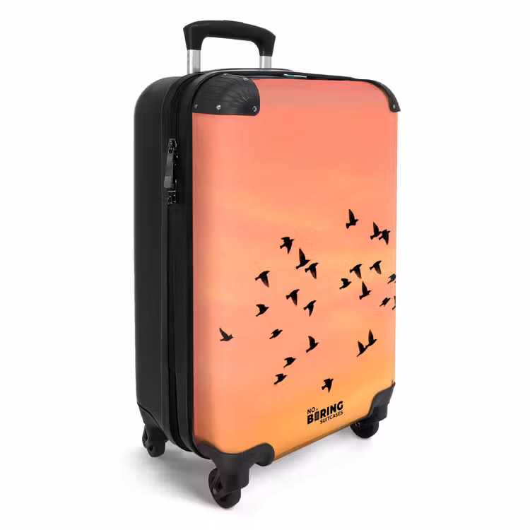 CaseSwap - Schwarm – Vögel – Orange — 2