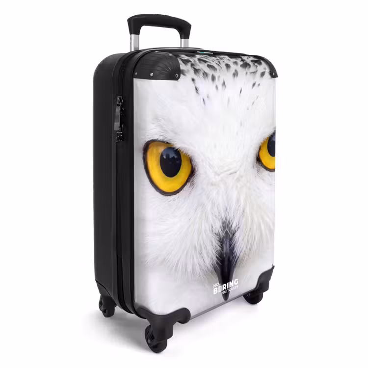 CaseSwap - Schnee-Eule – Porträt – Gelb — 2