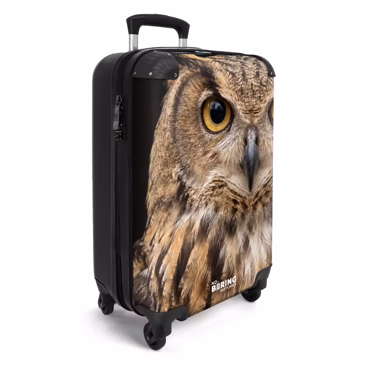 CaseSwap - Uhu – Eule – Porträt – Braun — 2