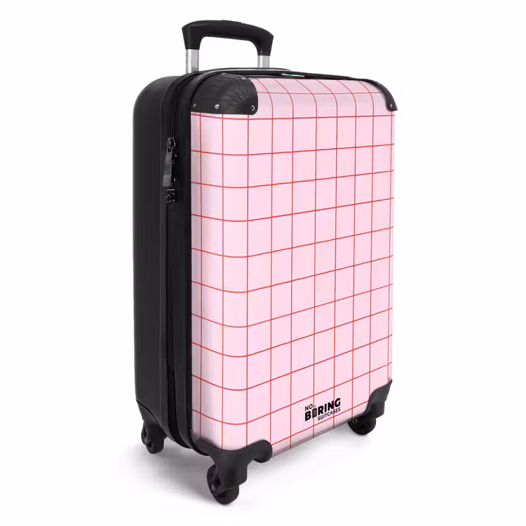 CaseSwap - Gitter – Muster – Rosa — 2
