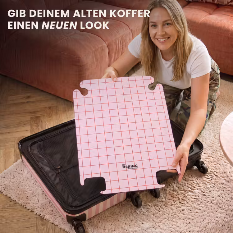 CaseSwap - Gitter – Muster – Rosa — 3